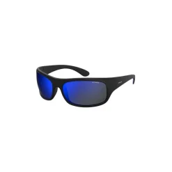 07886 Lunettes de soleil, Noir/Bleu, 66 mm