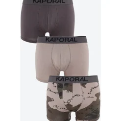- Pack de 3 Boxers - anthracite et taupe
