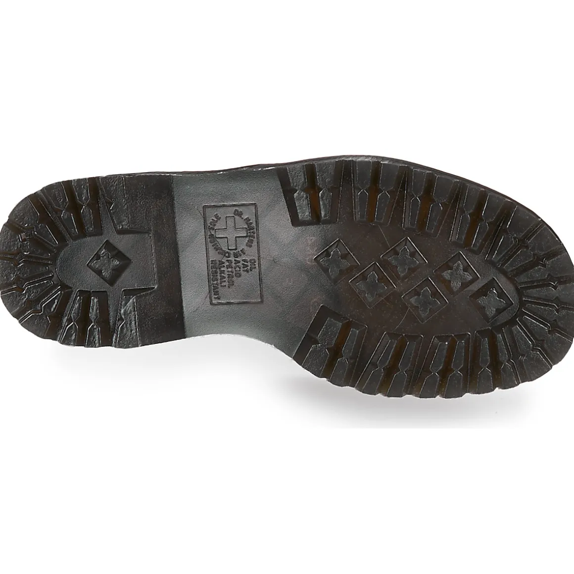 1461 QUAD BLACK POLISHED SMOOTH