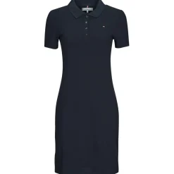 1985 SLIM PIQUE POLO DRESS SS
