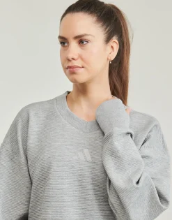 ALL SZN Ribbed V-Neck Sweatshirt