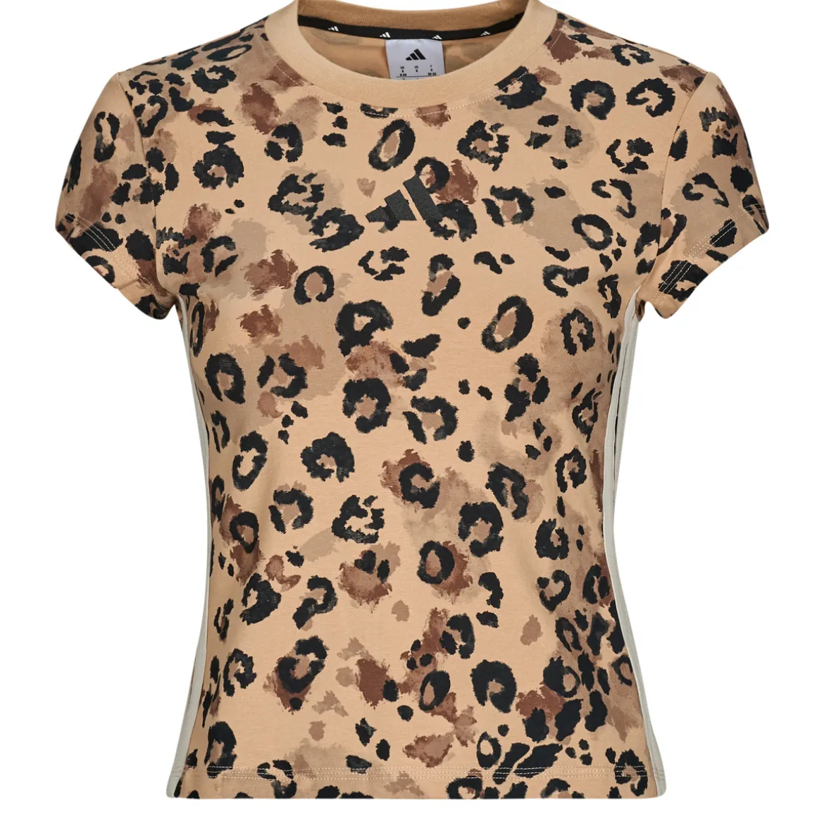 Animal Print 3-Stripes T-Shirt