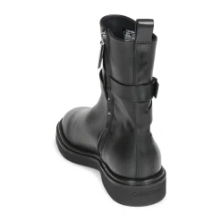 ANKLE BOOT W/ METAL LOGO