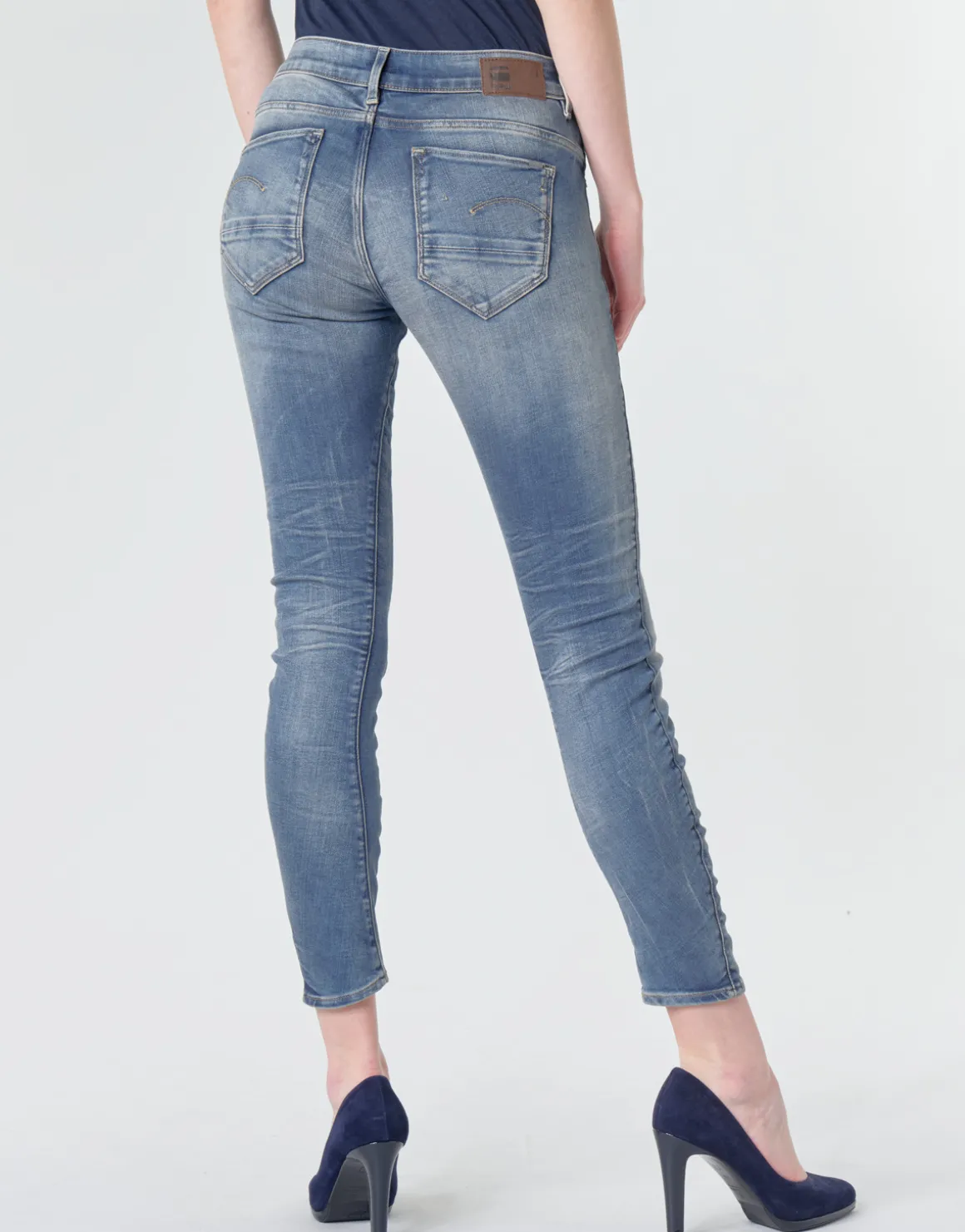 ARC 3D MID SKINNY WMN