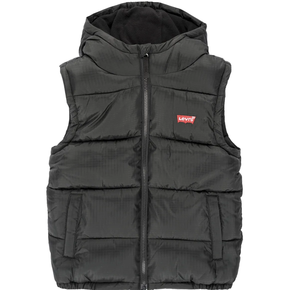 BATWING DIRECT EMB PUFFER VEST