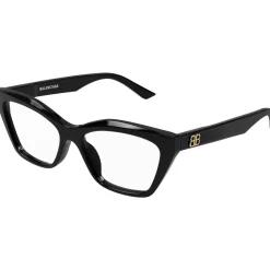 BB0342O Cadres Optiques, Noir/Transparent, 55 mm