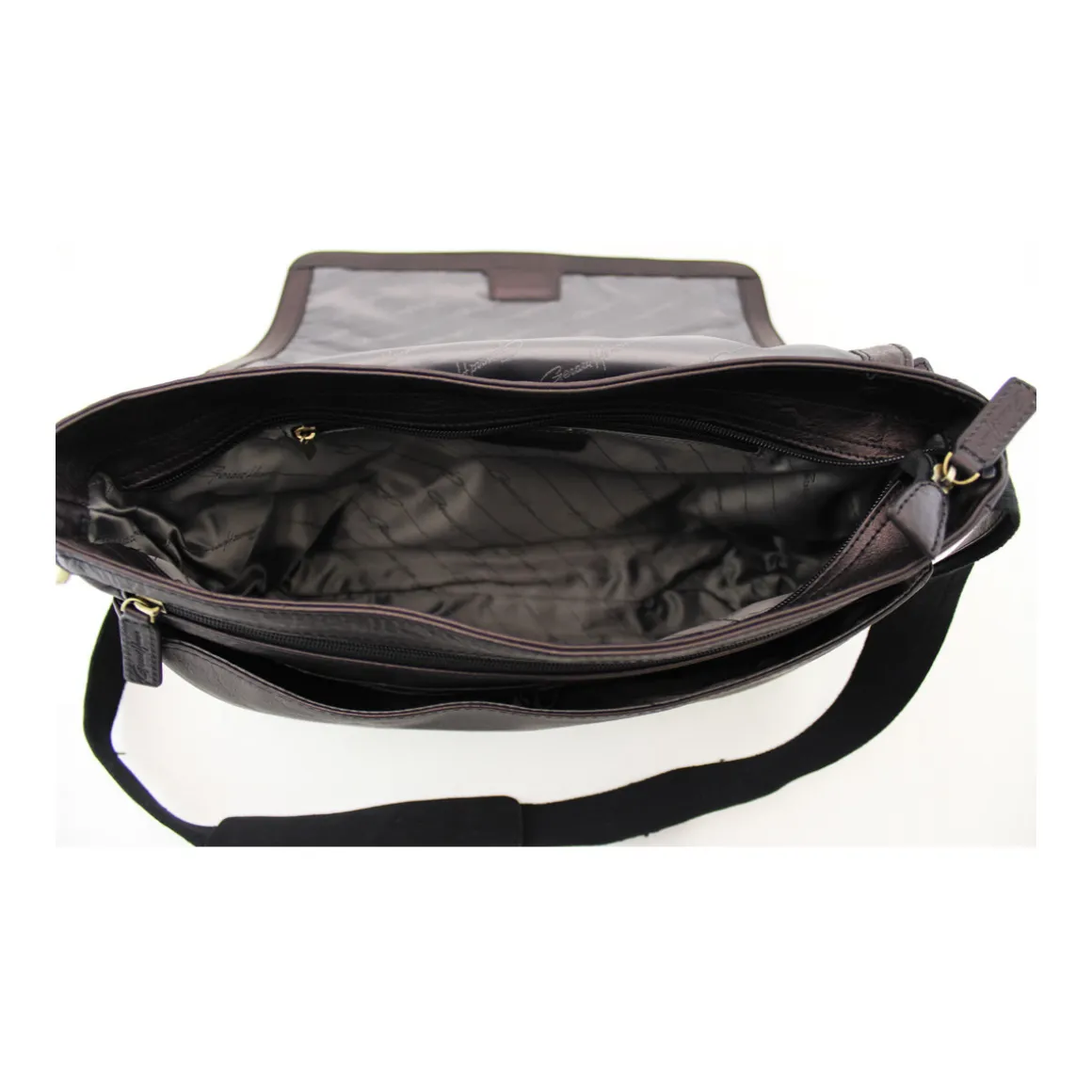 Besace Arizona Cuir De Vachette Gras Pleine Fleur GH 5272