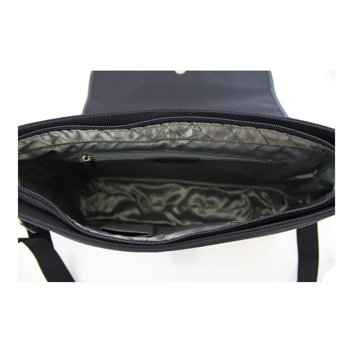 Besace New Styl' Nylon Garni Cuir GH 2356