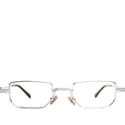 Bloc bleu Ibiza Cadres Optiques, Argent, 45 mm