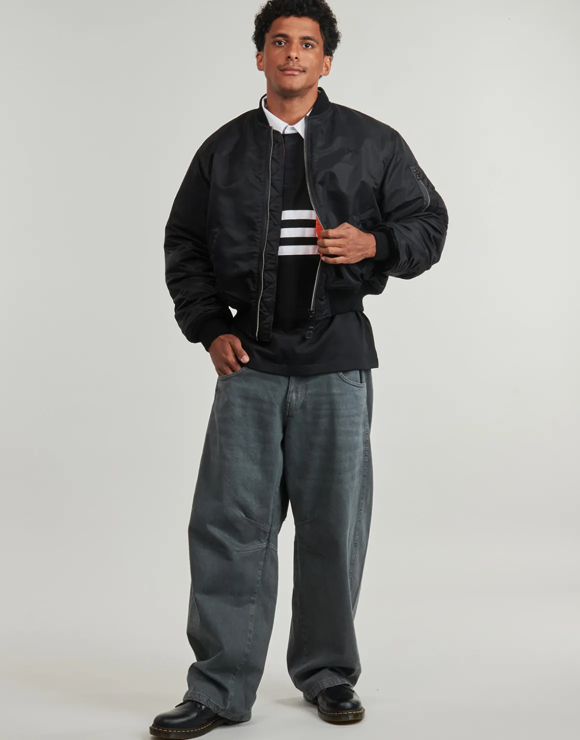 Blousons Schott AIRFORCE-90-RS-BLACK