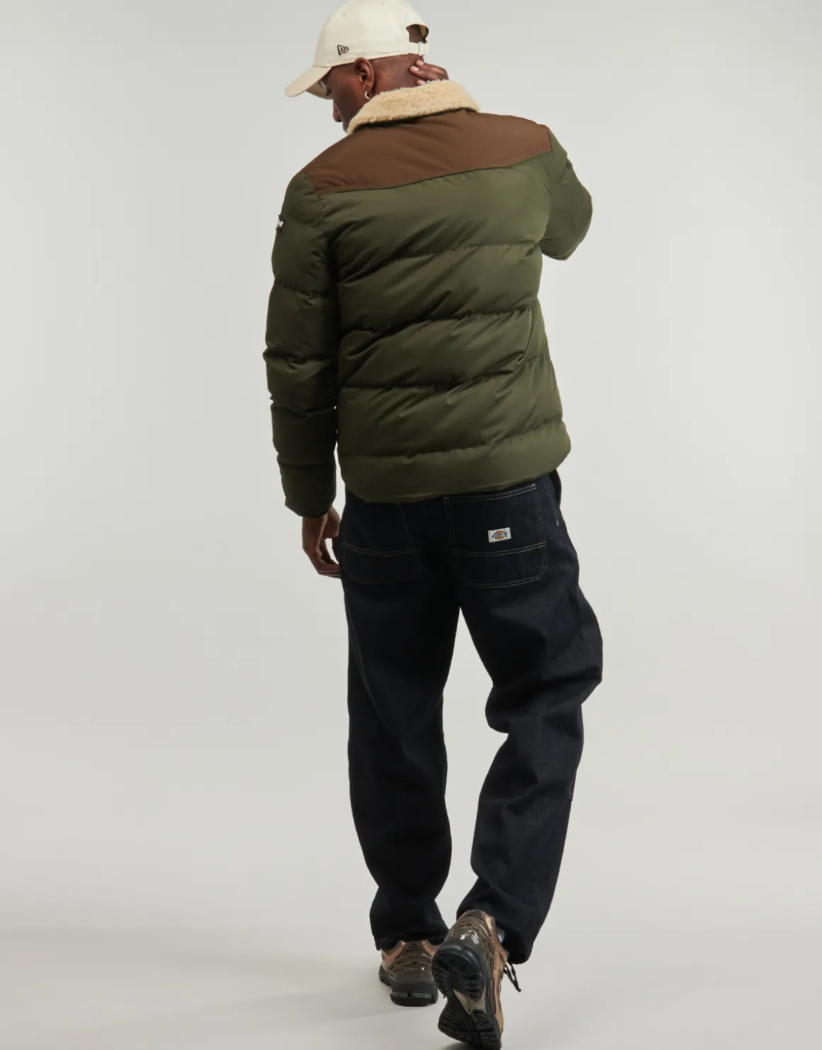 Blousons Schott ROCKHILL-KAKI-BROWN