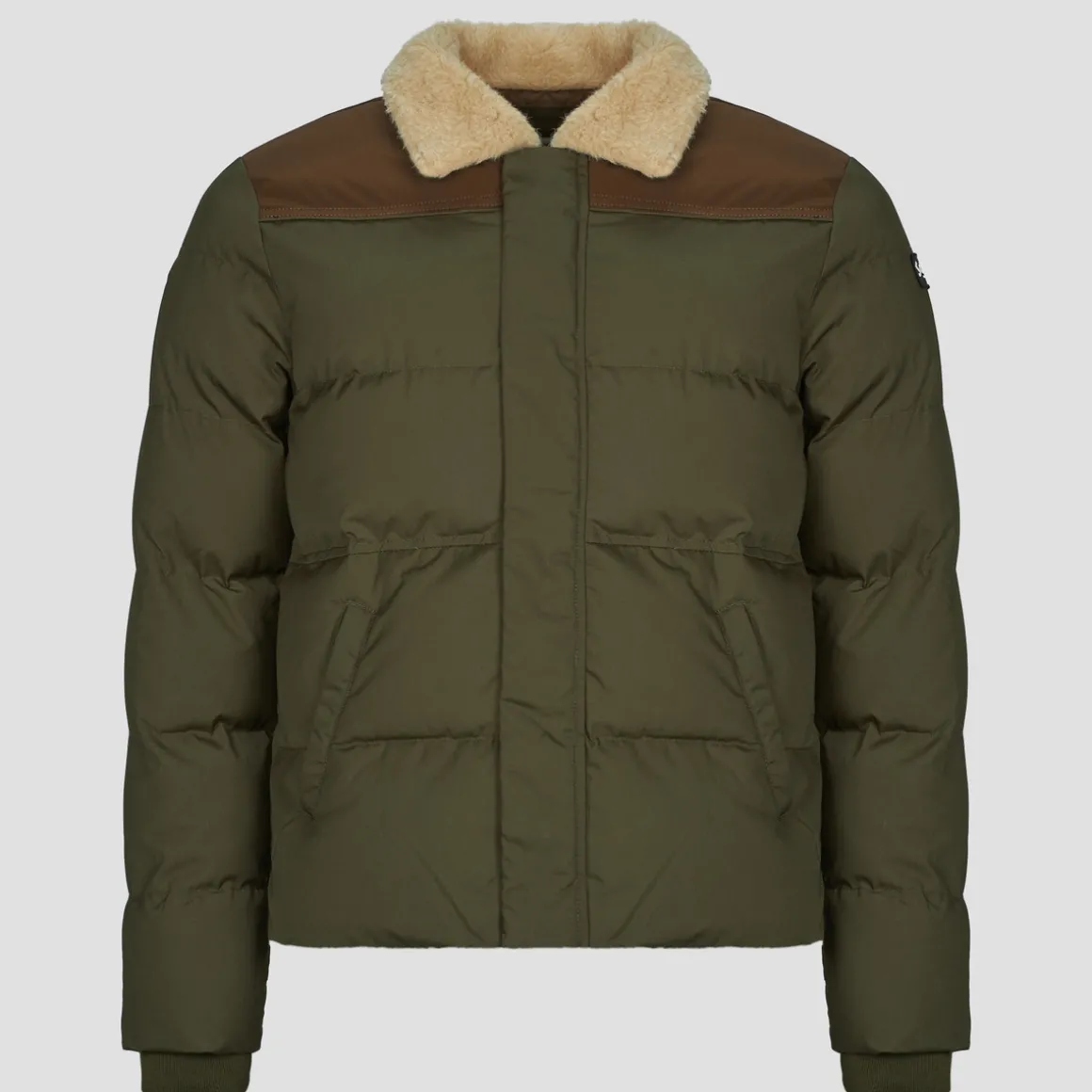 Blousons Schott ROCKHILL-KAKI-BROWN