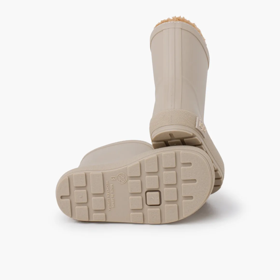 Bottes De Pluie Barefoot Doublure Fausse Fourrure