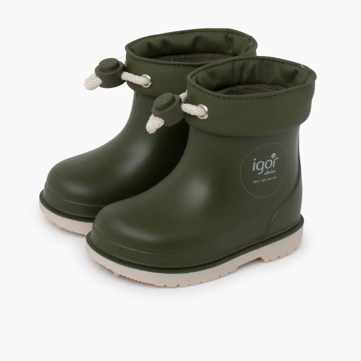 Bottes De Pluie Tige Basse Ajustables Pour Enfants
