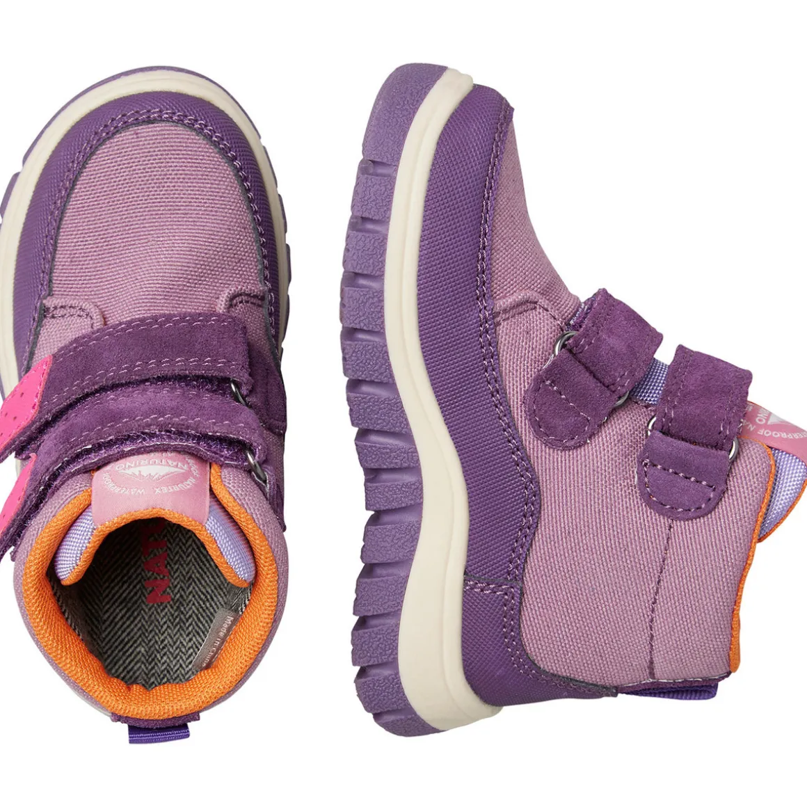 Bottes en suède et tissu technique NEW PILE VL WP.