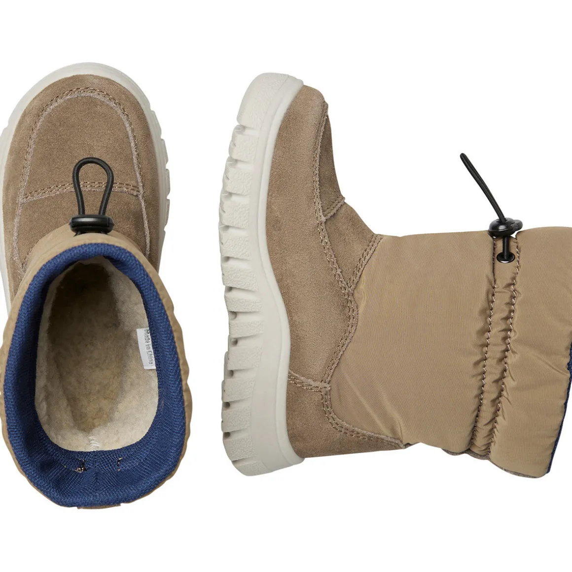 Bottes en suède et tissu technique VARNA 2 WP.