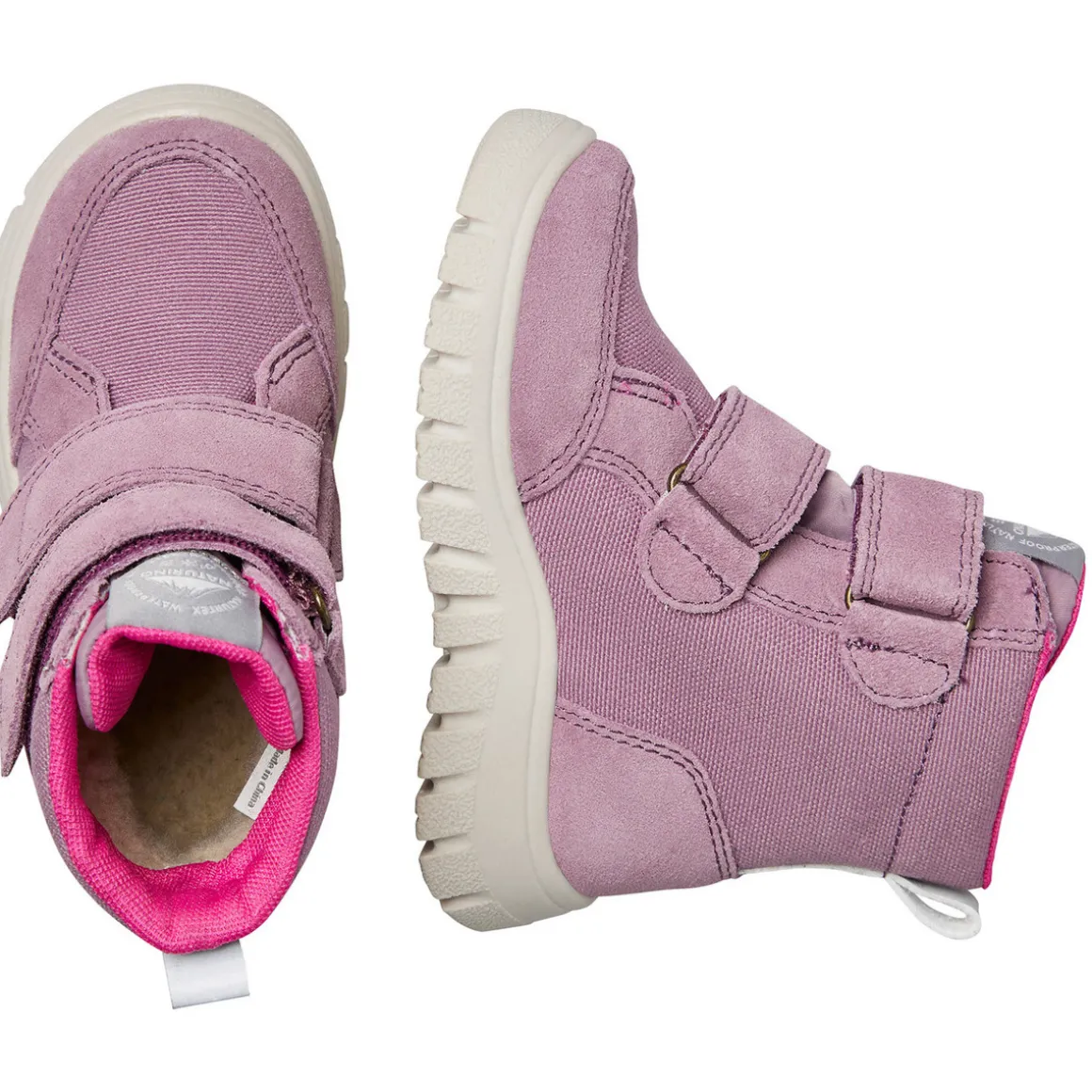 Bottes en suède et tissu technique GEMINAE 3 VL WP.