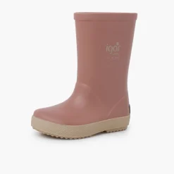 Bottes Pluie Enfants Semelle Beige