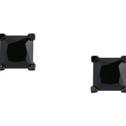 Boucles d'oreilles en argent 925/1000 et zircon