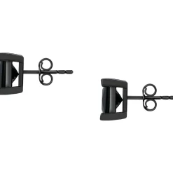 Boucles d'oreilles en argent 925/1000 et zircon