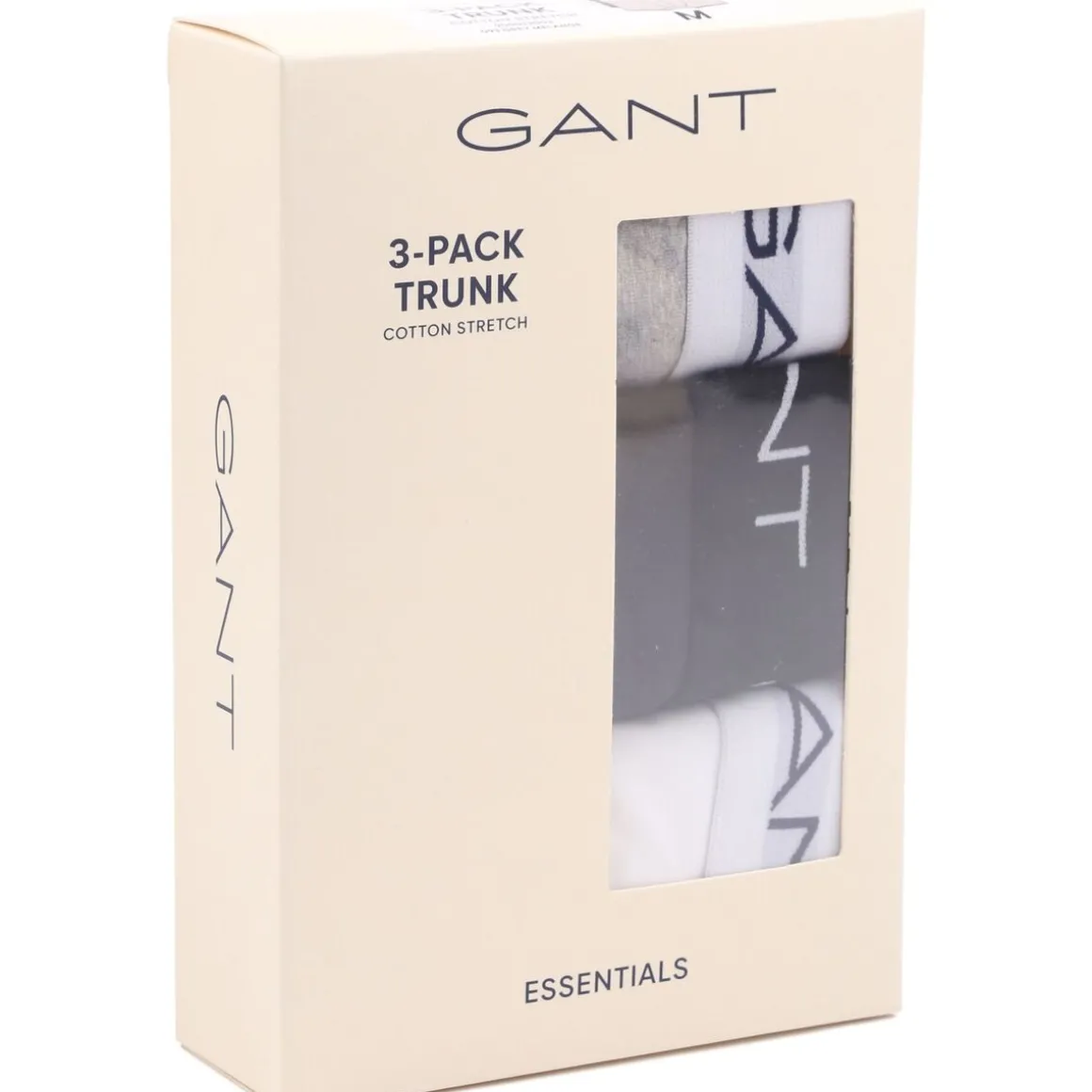 Boxers Lot de 3 Gris