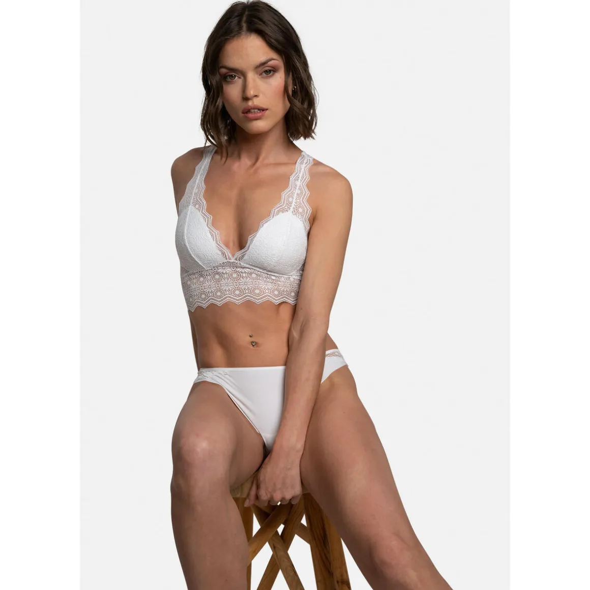 Bralette à coques fines GEORGIA