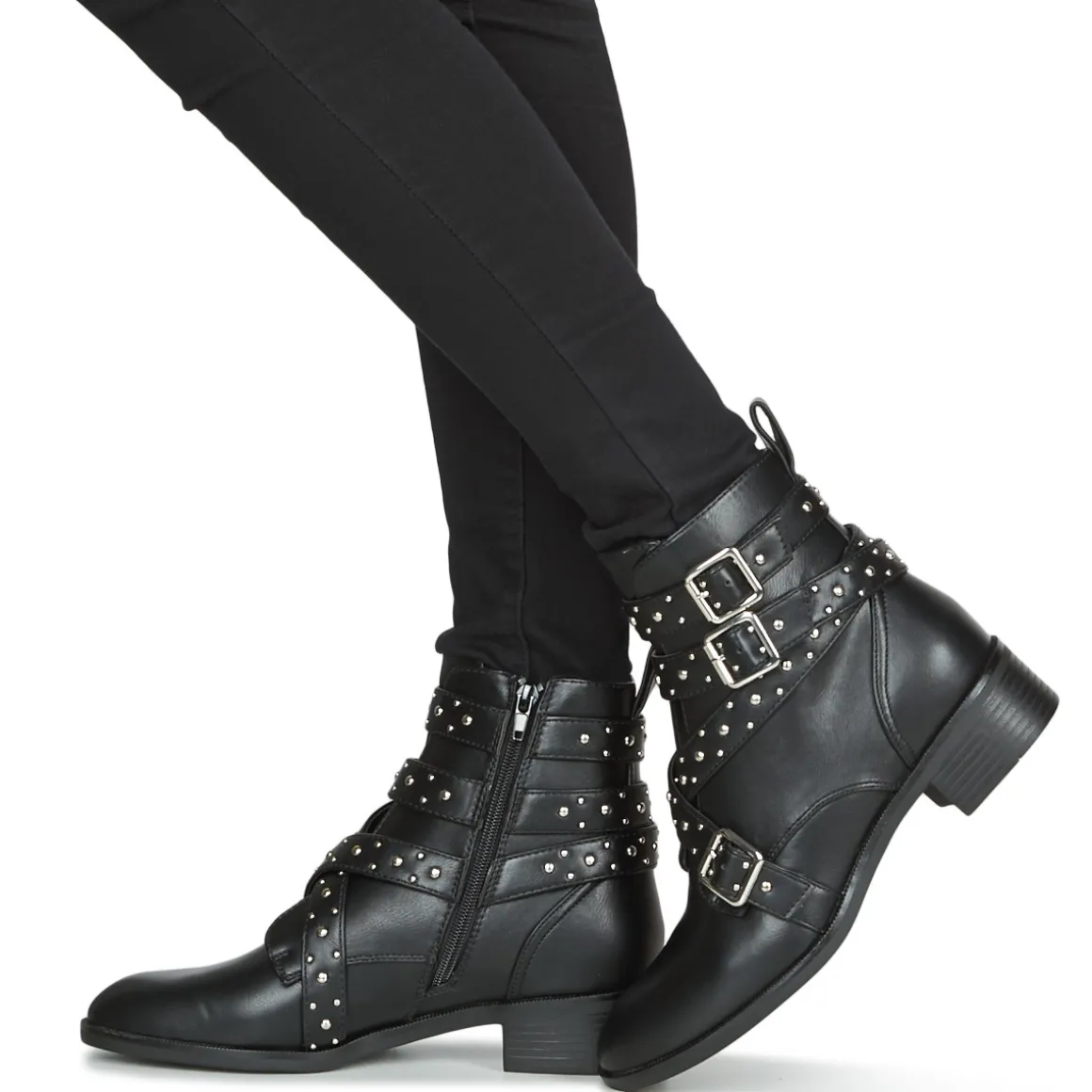 BRIGHT 14 PU STUD BOOT