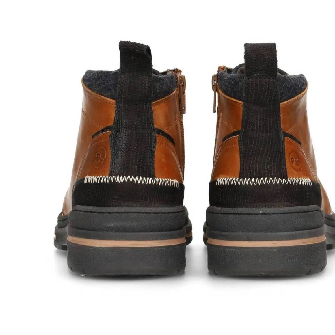 Brut bottes à lacets pour homme