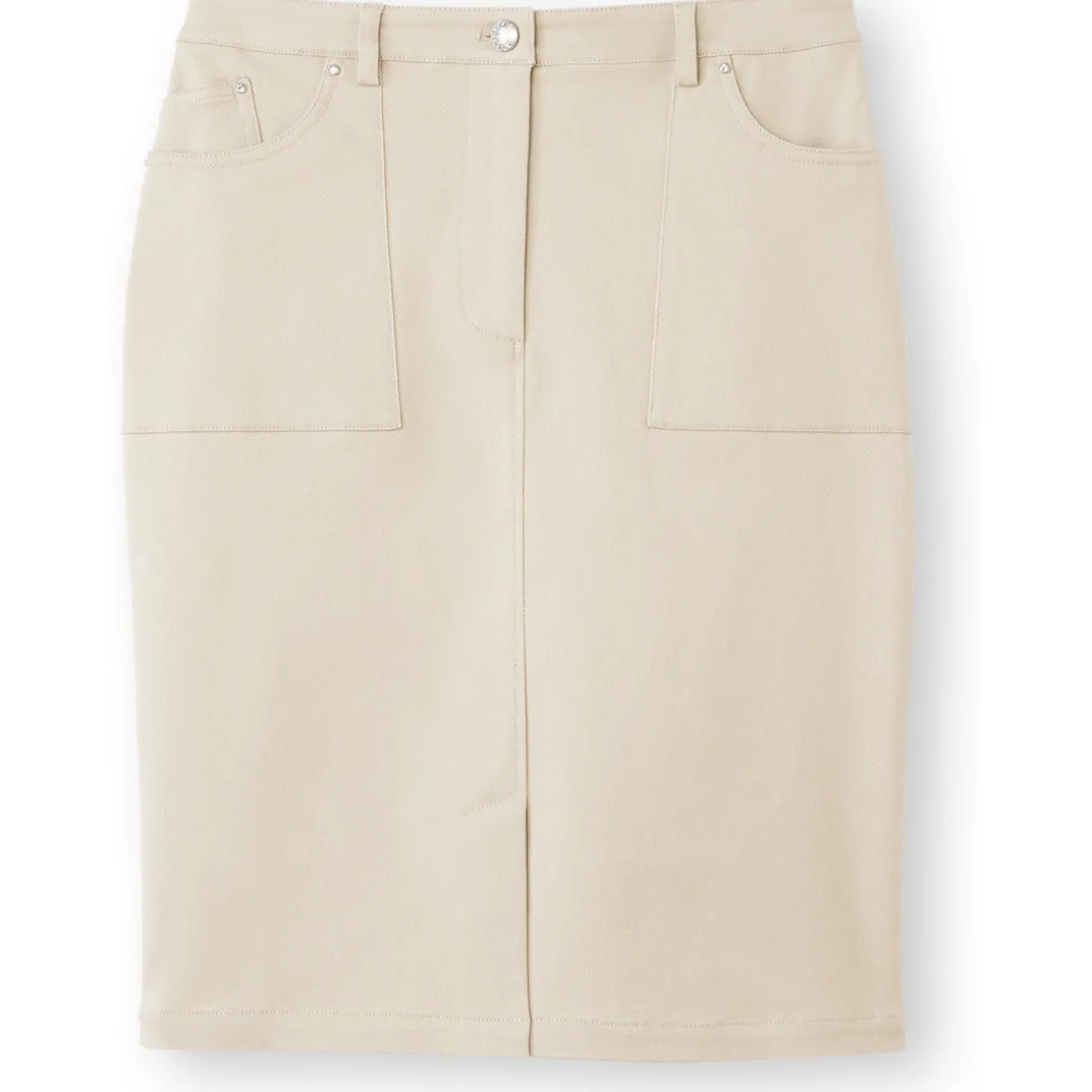 by - Jupe coupe droite