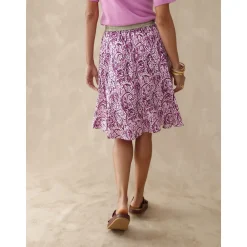 by - Jupe courte élastiquée