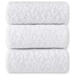 by - Lot de 3 culottes maxi maille dentelle