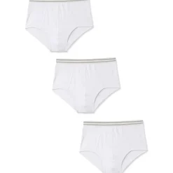 by - Lot de 3 slips ouverts côtes plates