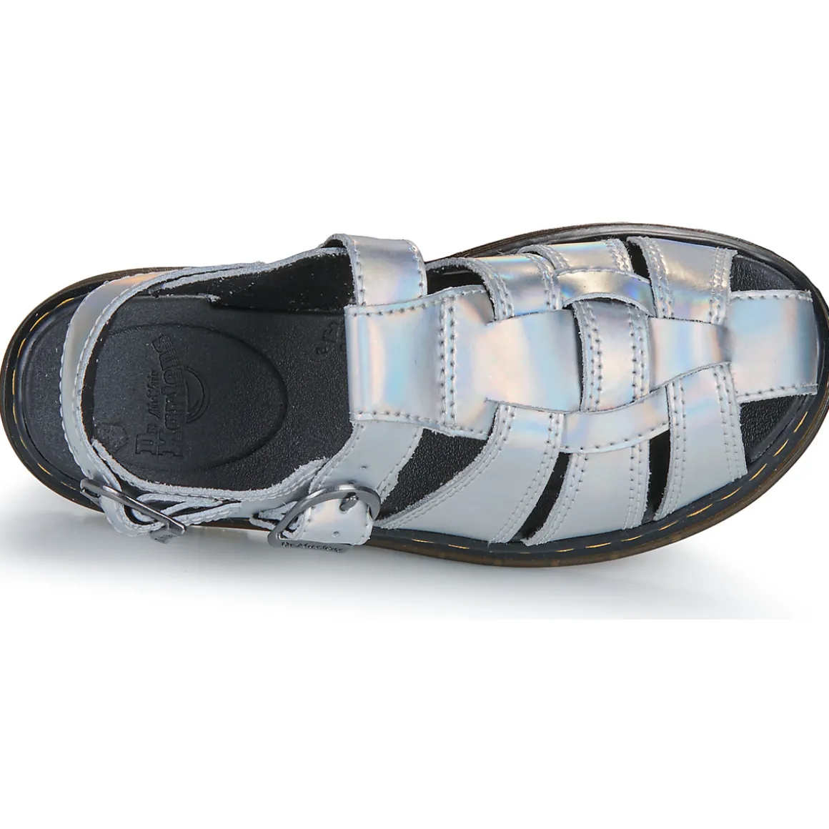 Caarys J Silver Lazer Reflective Metallic