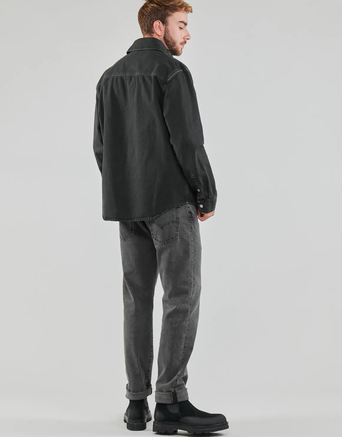 CANVAS RELAXED LINEAR SHIRT