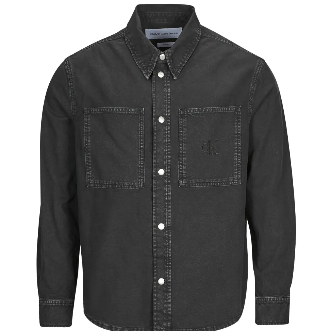 CANVAS RELAXED LINEAR SHIRT
