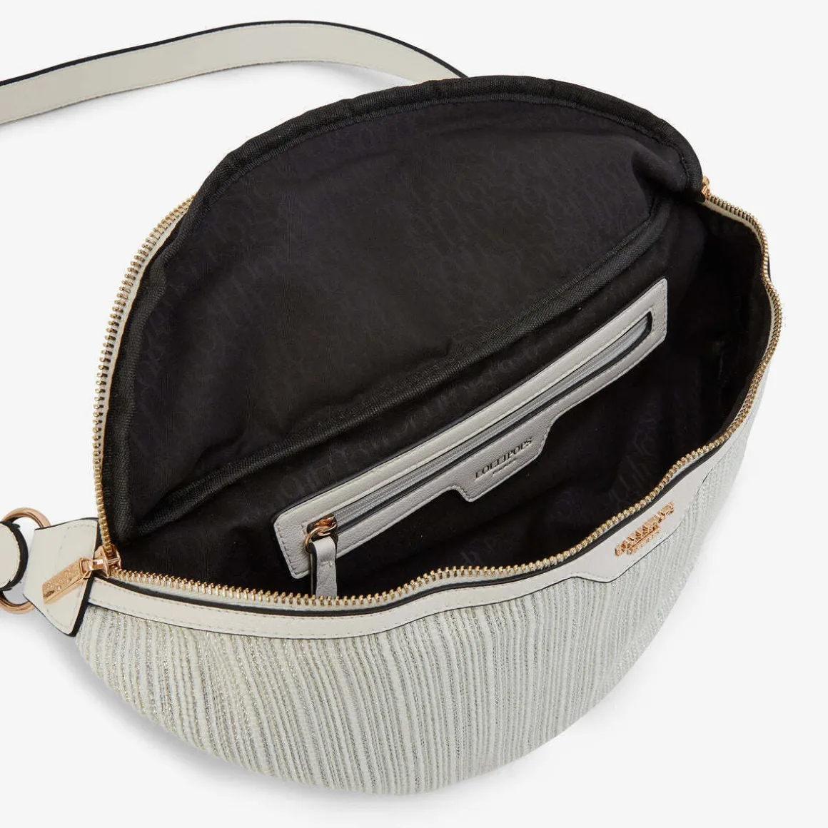 Ceinture banane blanche Pauline