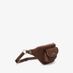 Ceinture banane marron Roberto