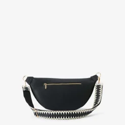 Ceinture banane noire Roseanna