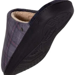 Chaussons mules ergo Homme Tartan