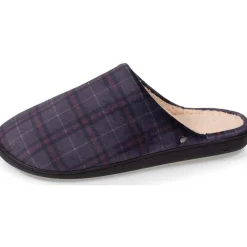 Chaussons mules ergo Homme Tartan