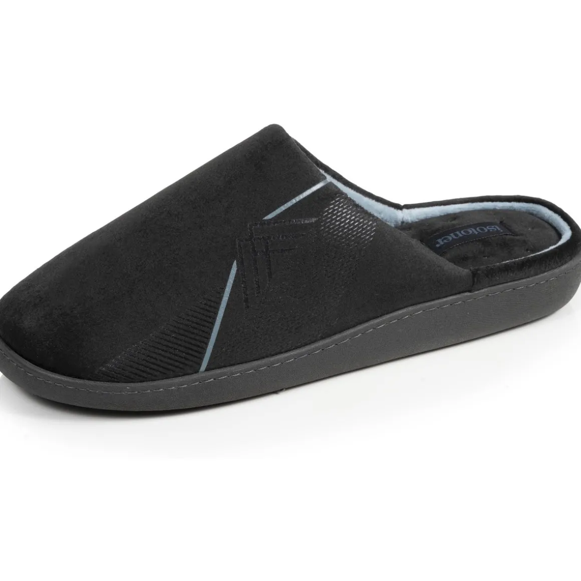 Chaussons mules Homme Gris diamant