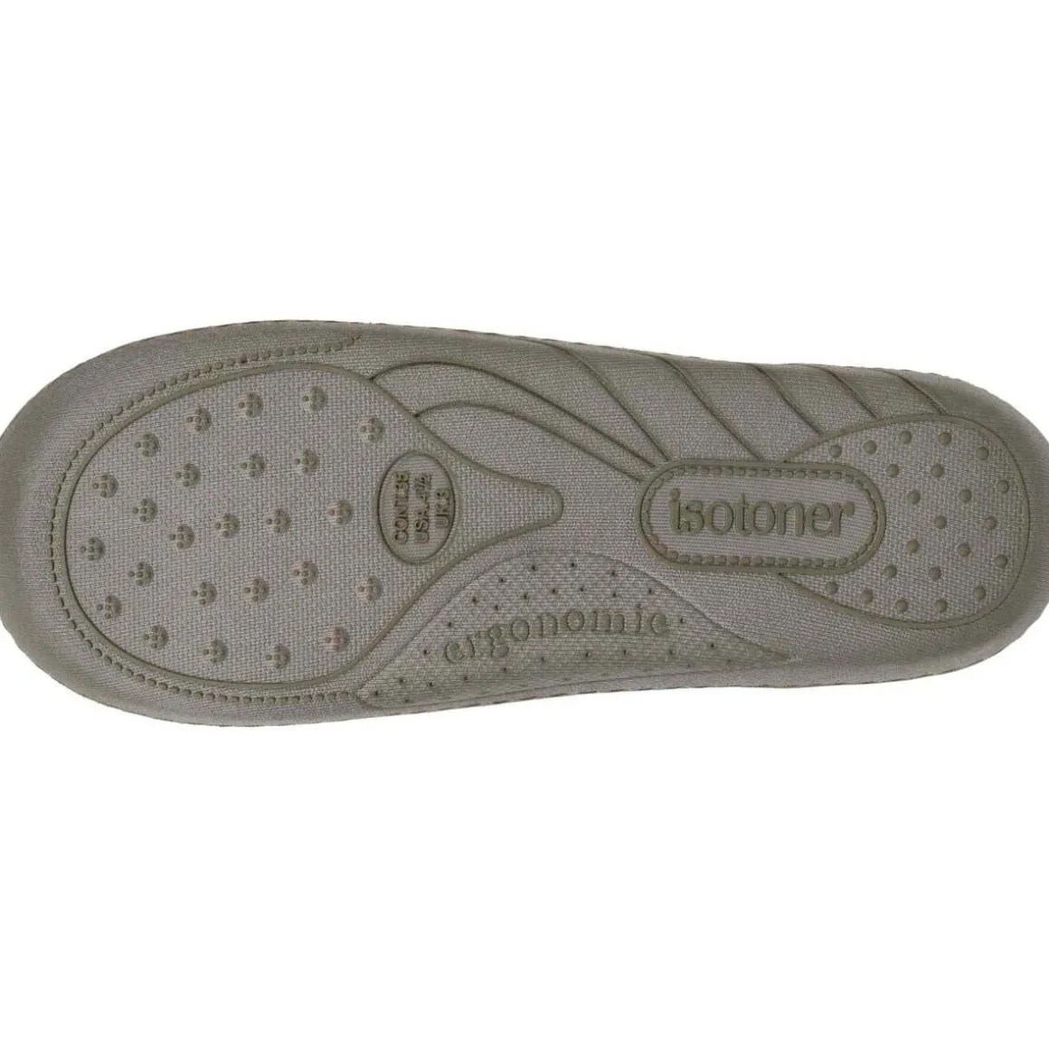 Chaussons mules Junior moto Kaki chiné