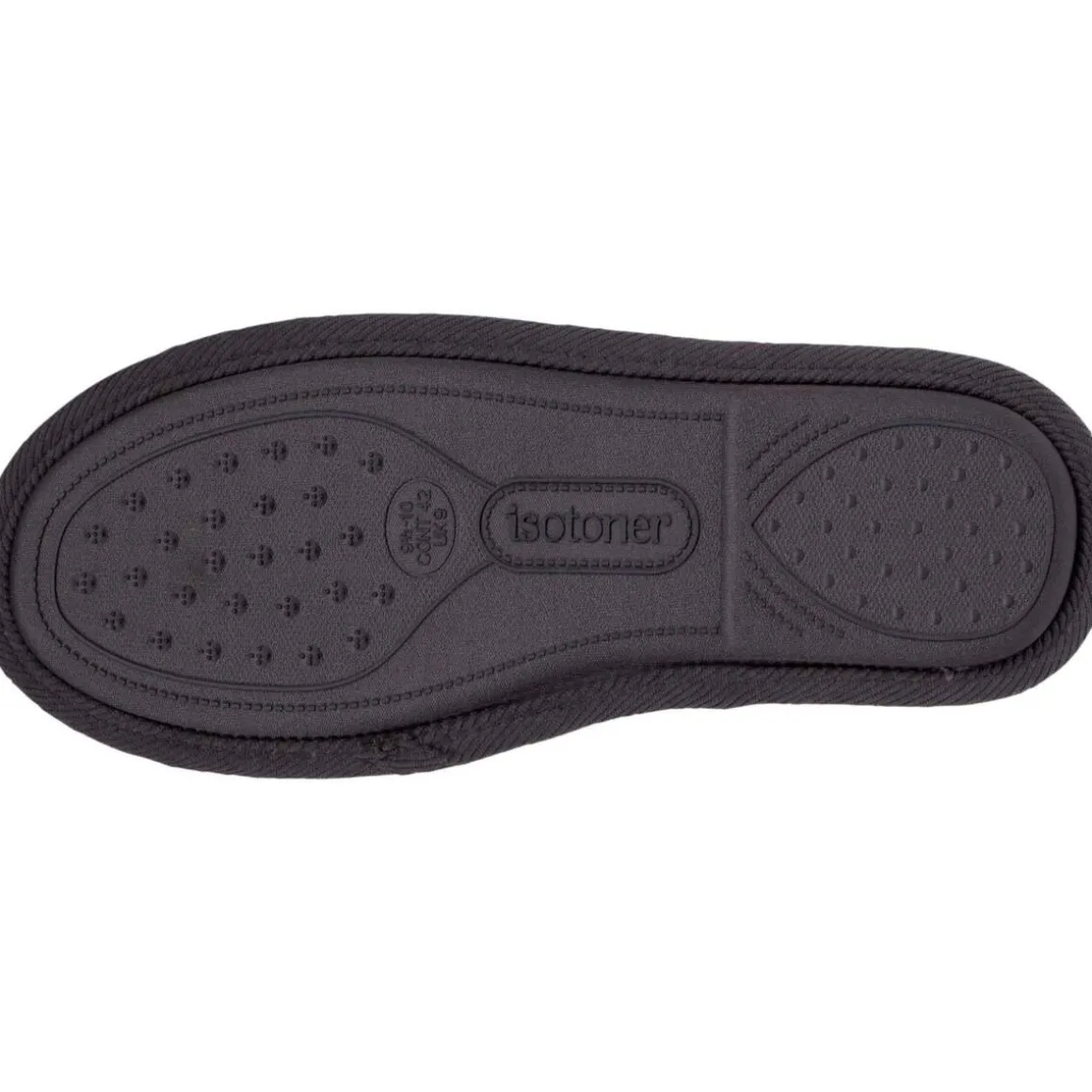 Chaussons mules ouvertes Homme Gris