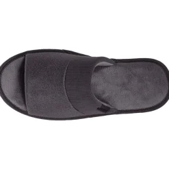 Chaussons mules ouvertes Homme Gris