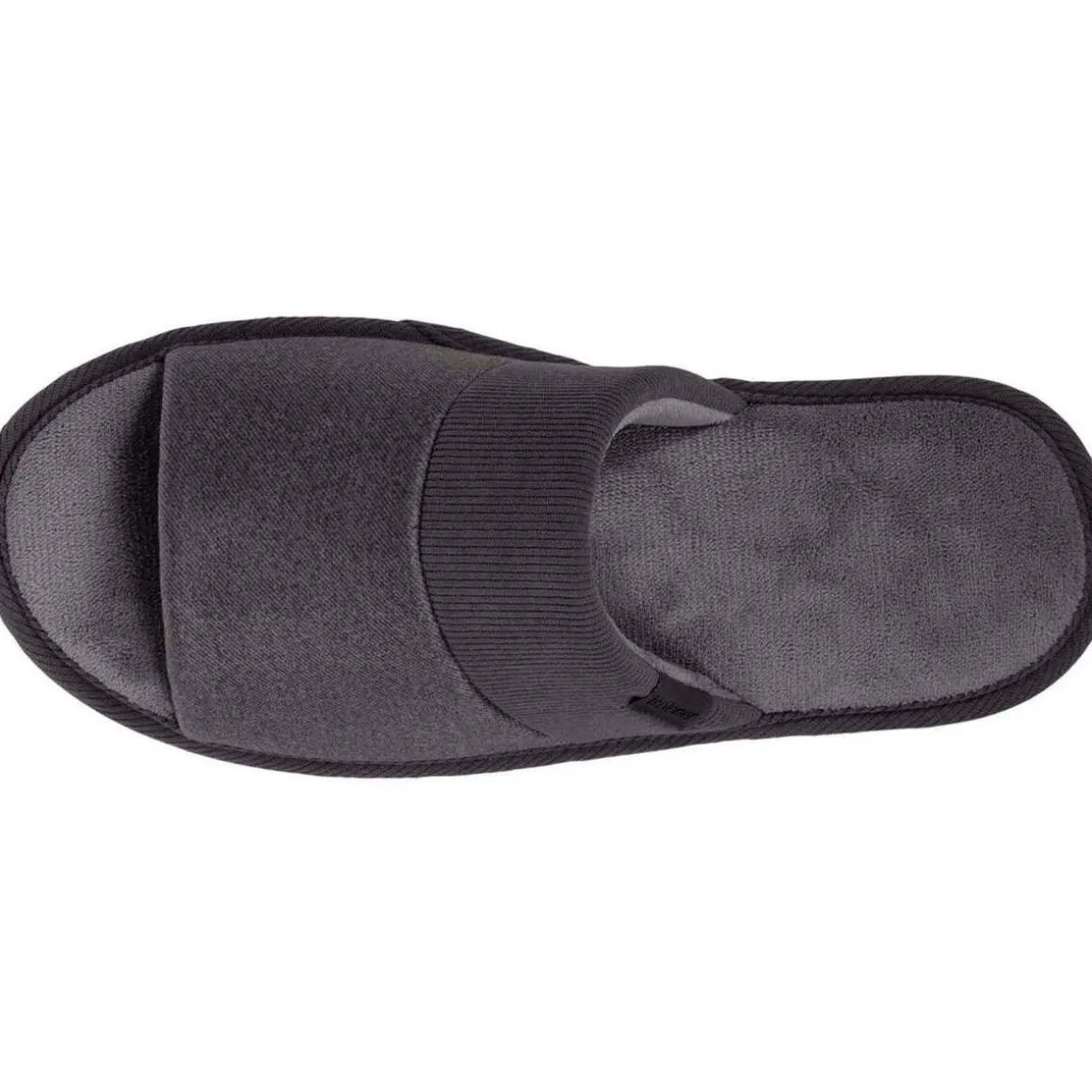 Chaussons mules ouvertes Homme Gris