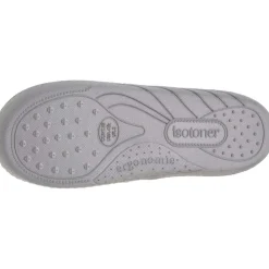 Chaussons sans-gênes Junior arabesques Gris chiné