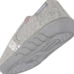 Chaussons sans-gênes Junior arabesques Gris chiné