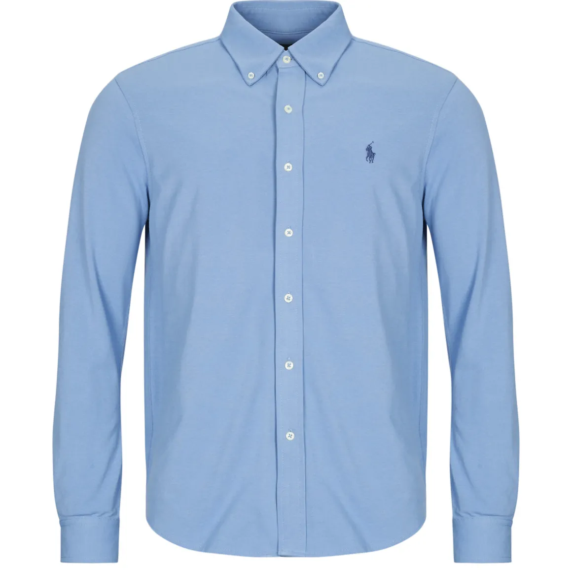 CHEMISE AJUSTEE COL BOUTONNE EN POLO FEATHERWEIGHT