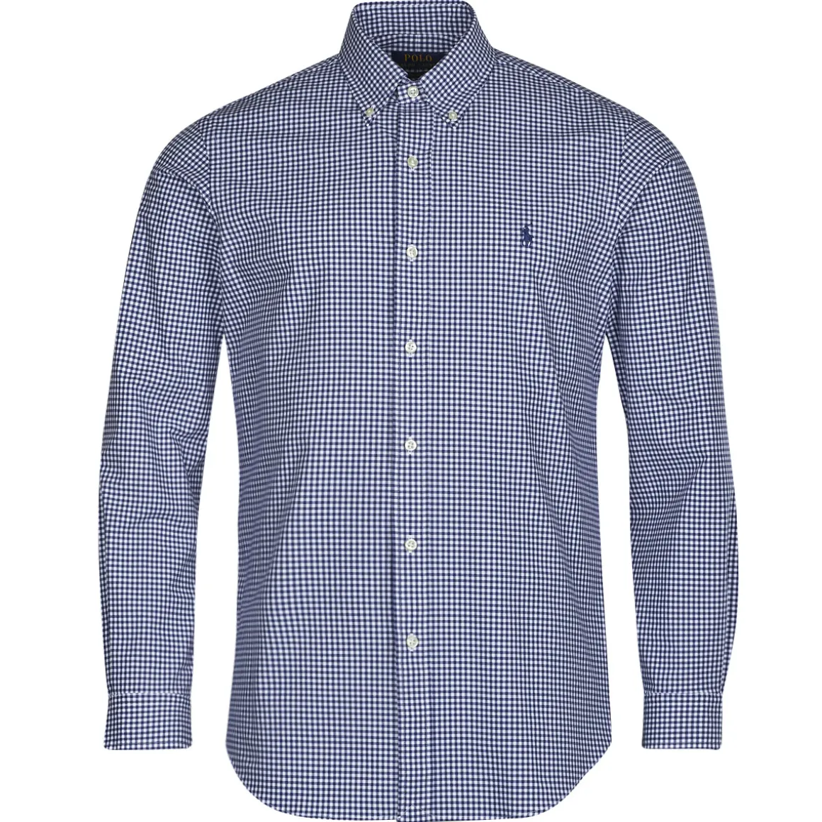 CHEMISE AJUSTEE EN POPLINE DE COTON COL BOUTONNE
