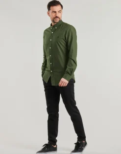 CHEMISE AJUSTEE SLIM FIT EN POPELINE UNIE